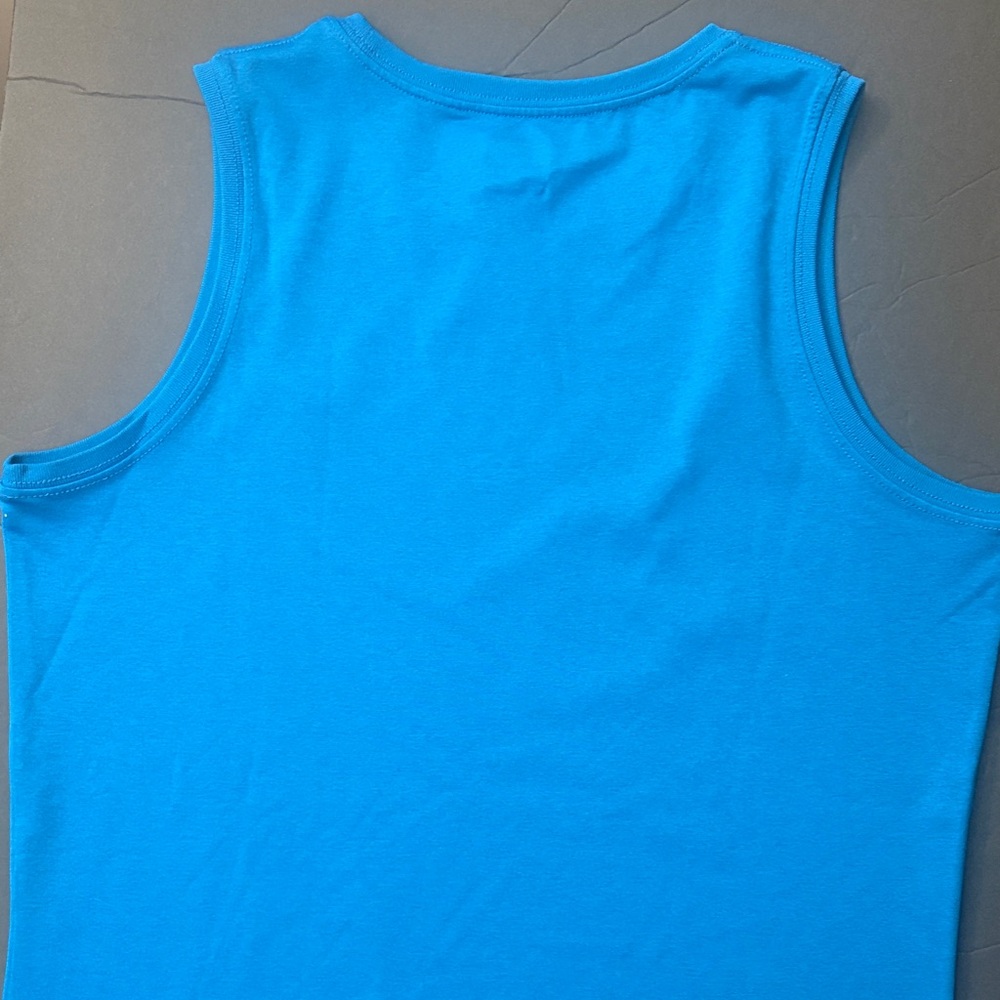 Nike Fit Dry Bright Blue Athletic Tank - Picture 7 of 8